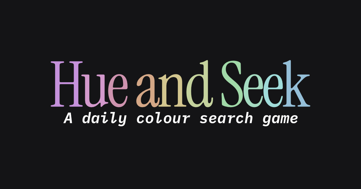 Hue and Seek